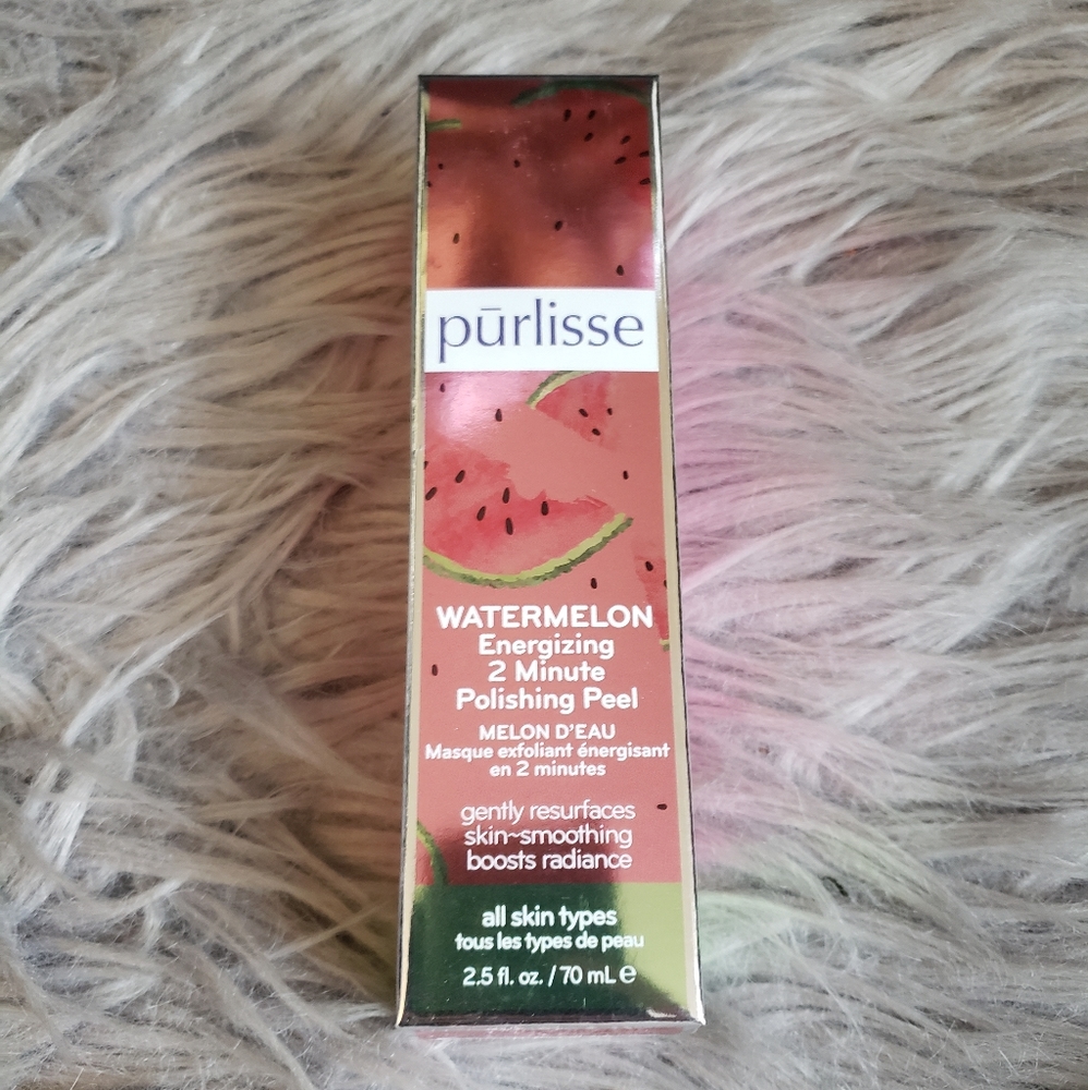 Watermelon polishing peel. Brightening.